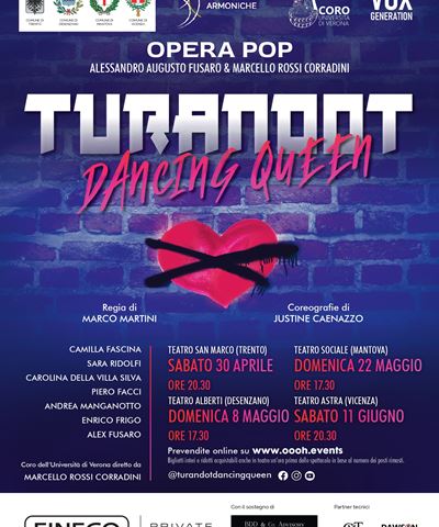Tournee "Turandot Dancing Queen" _ BDD al fianco dei giovani artisti  