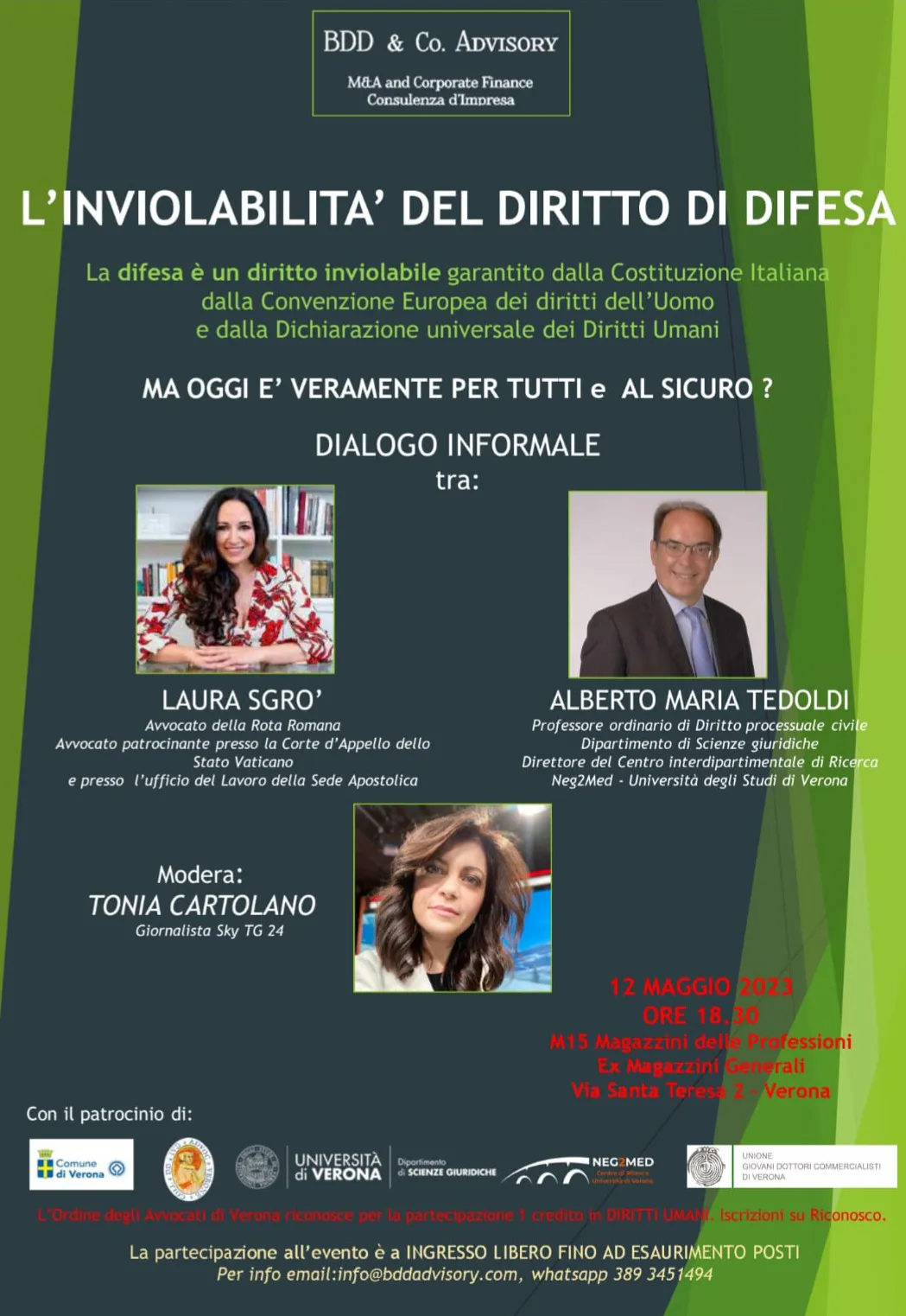 Convegno "L'Inviolabilità del Diritto di Difesa" 